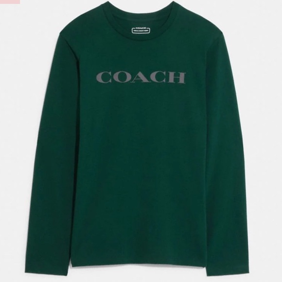 Coach Other - NWT COACH Men’s Botanical Green Long-sleeve Tee